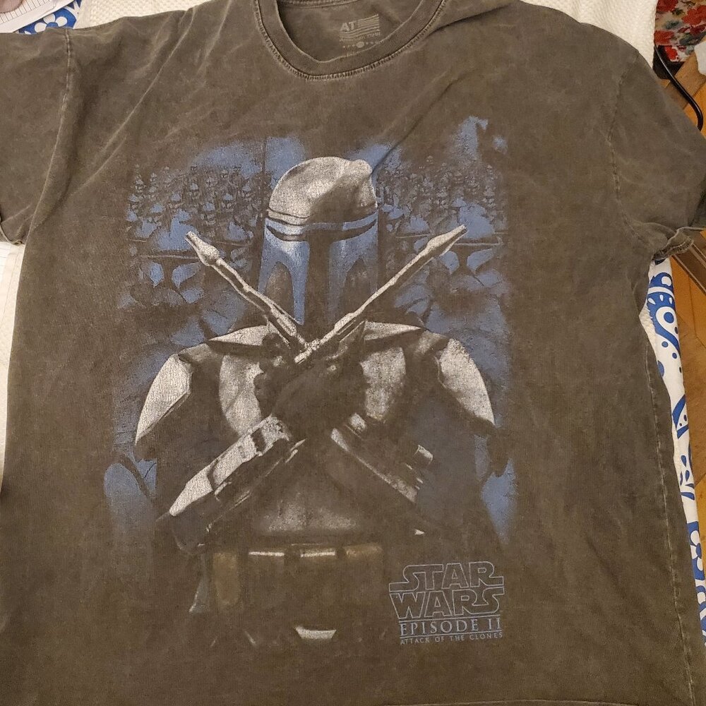 ****SOLD****Star Wars Episode II Jango Fett T-Shirt